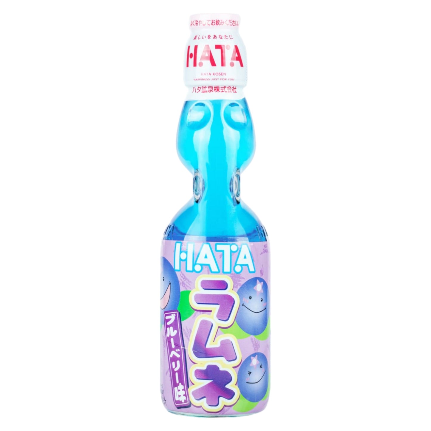 Hata Ramune Blueberry Flavor "Japanese Edition" - 200ml