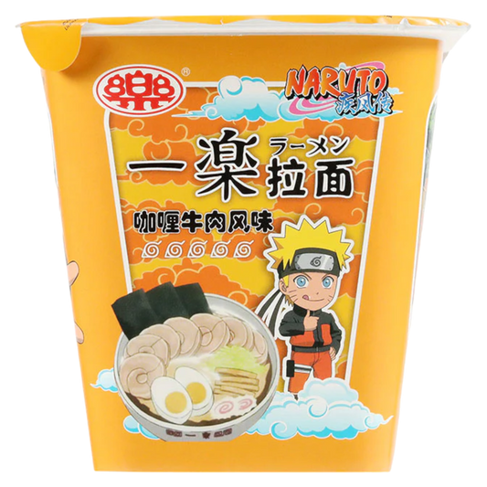 Naruto Beef Curry Flavor Instant Noodles (China) 100g