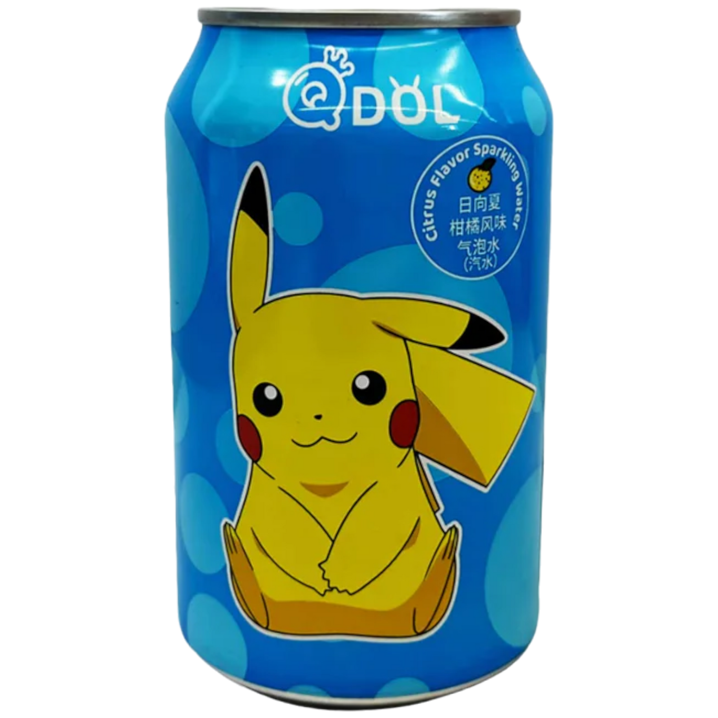 QDOL – Fennekin Sparkling Water Citrus Pikachu Flavor "Chinese Edition" - 330ml