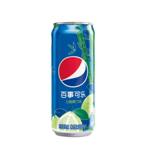 Pepsi White pomelo and green bamboo Can "Chinese Edition" - 330ml