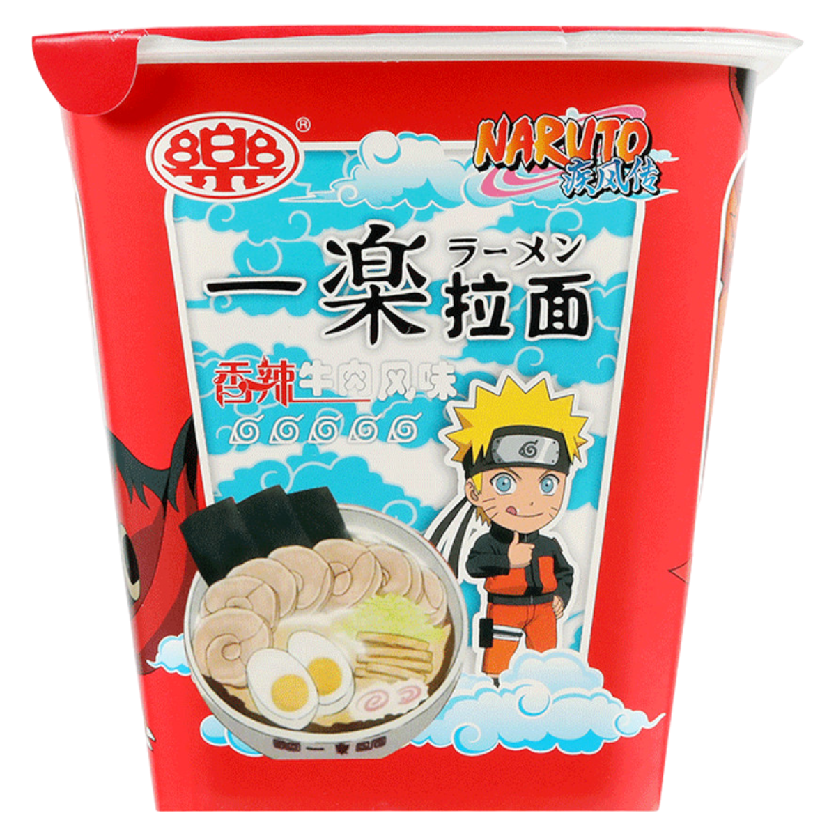 Naruto Spicy Beef Flavor Instant Noodles (China) 100g