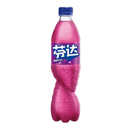 Fanta Grape Flavor Soda - 500ml