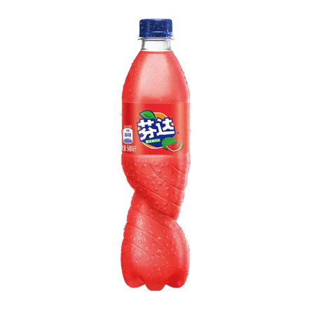 Fanta Watermelon Flavored Soda - 500ml