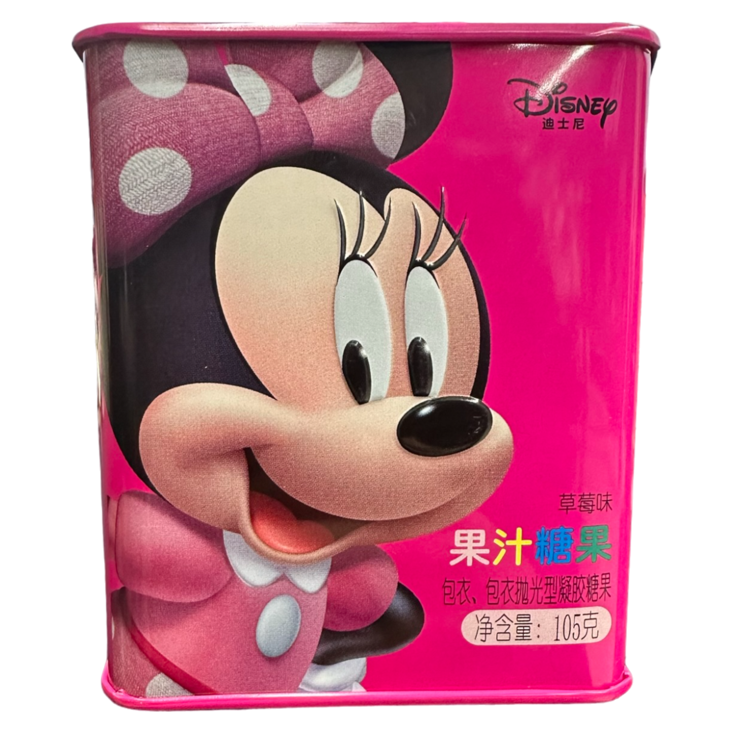 Minnie Mouse Gummy Candy Strawberry Flavor "China" 105g