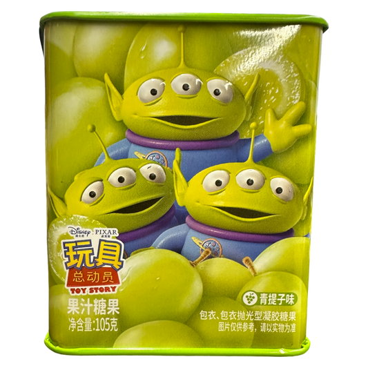 Toy Story Disney Gummy Candy Green Grape Flavor (China) 105g