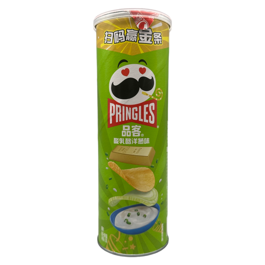 Pringles Can Yogurt Onion Flavored Potato Chips "China" 110g