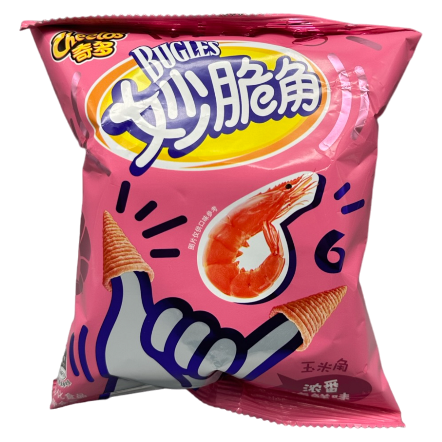 Cheetos Bugles Shrimp Chips Flavor "China" 40g