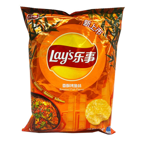 Lay's Potato Chips Roasted Fish Flavor "China" 70g