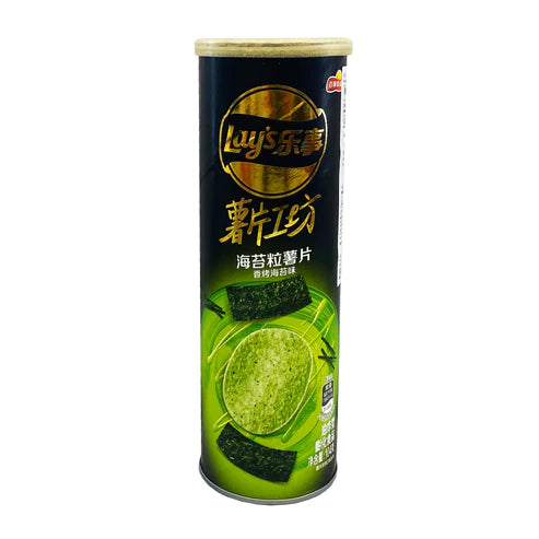 Lay's Seaweed Potato Chips Roasted Seaweed Flavor "China" 104g