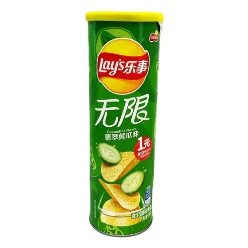 Lay's Stax Cucumber Flavored Potato Chips "China" 90g