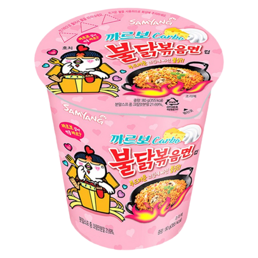 Samyang Buldak Ramen Korean Spicy Hot Chicken Stir-Fried Cup Noodles