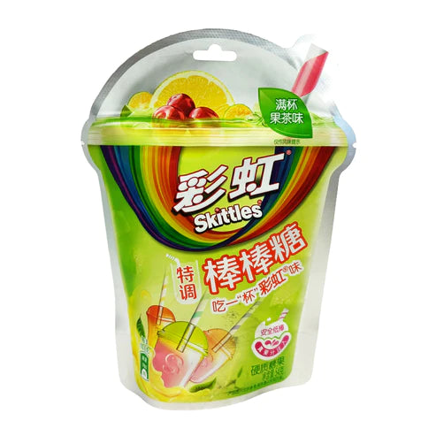 Skittles Fruit Tea Flavor Lollipop "China" (54g)