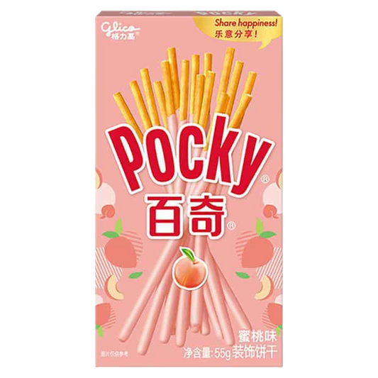 Pocky Peach Flavored Sticks "Japan" 55g