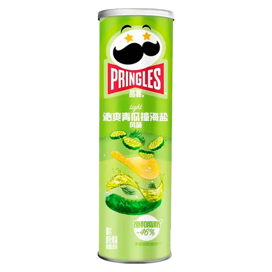 Pringles Light Cucumber & Sea Salt Flavor 115g "China"