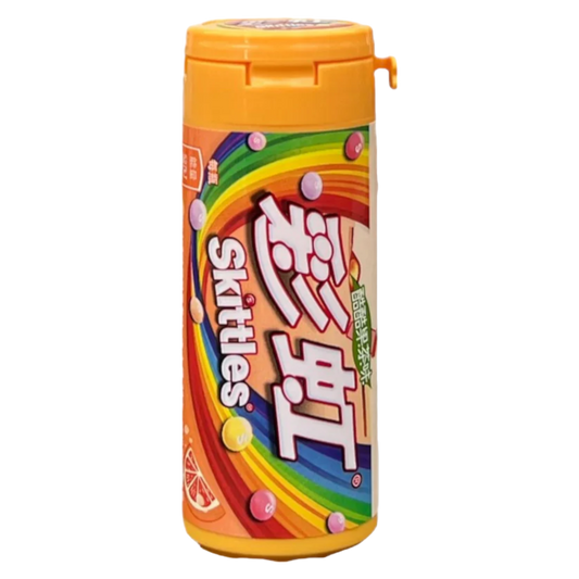 Skittles Fruit Tea Flavor Candy Bottle "China" (30g)