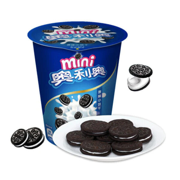 Oreo Mini Sandwich Cookies Cup Original Flavor - 55g