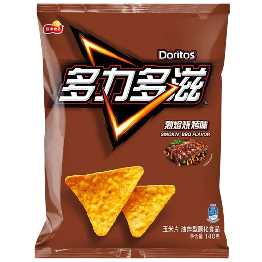 Doritos Smokin Barbecue Flavored Chips "China" 68g