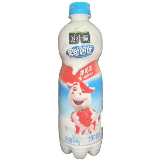 Minute Maid Fruit Grain Milk Strawberry "Chinese Edition" - 450ml